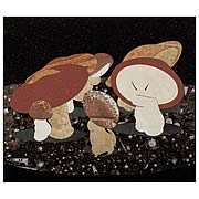 Fantasia Chinese Mushroom Dance Stone Artwork